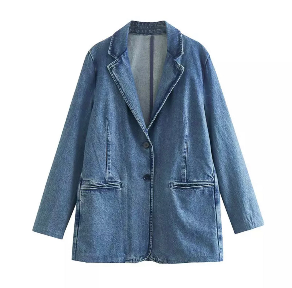 DENIM BLAZER